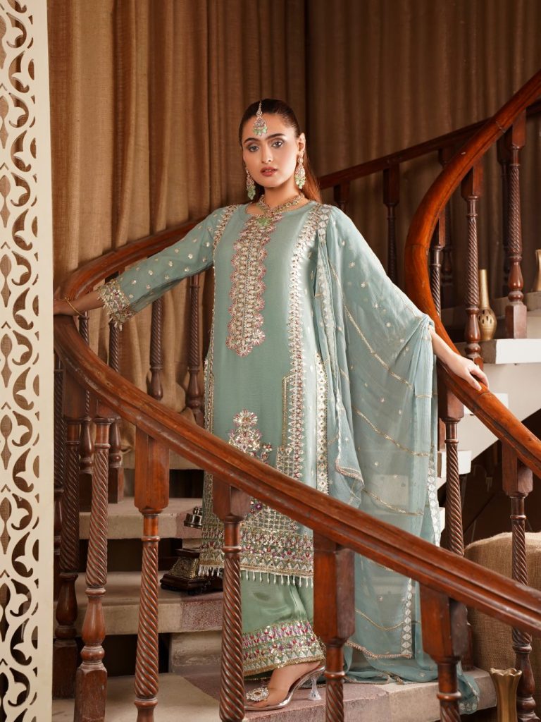 Mehrunisa Mint Formal - Candy Women Suits